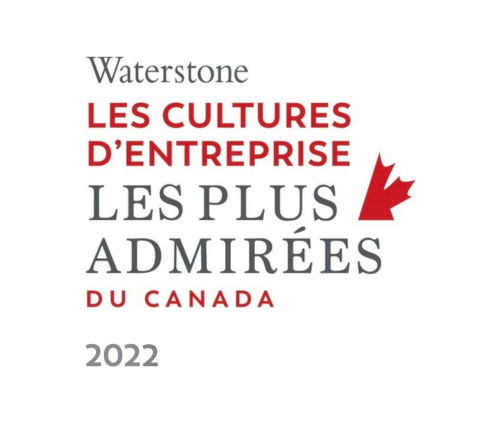 Les cultures d'entreprise les plus admirées du Canada 2022 Logo