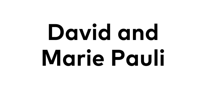 David and Marie Pauli David and Marie Pauli